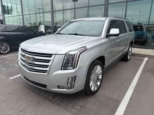 Radiant Silver Metallic 2019 Cadillac Escalade ESV Platinum