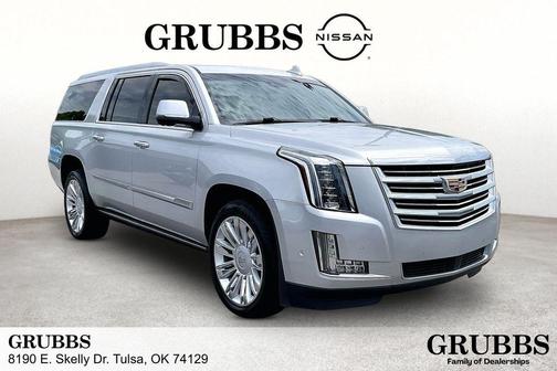 Radiant Silver Metallic 2019 Cadillac Escalade ESV Platinum