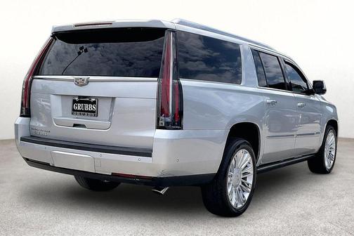 Radiant Silver Metallic 2019 Cadillac Escalade ESV Platinum