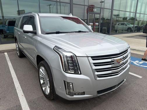 Radiant Silver Metallic 2019 Cadillac Escalade ESV Platinum