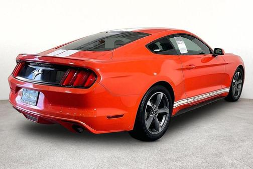 Competition Orange 2015 Ford Mustang V6
