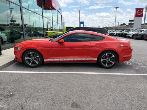 Competition Orange 2015 Ford Mustang V6
