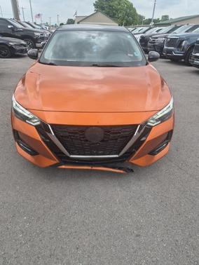 Orange 2021 Nissan Sentra SR