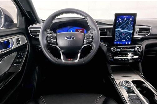 Black Metallic 2024 Ford Explorer ST
