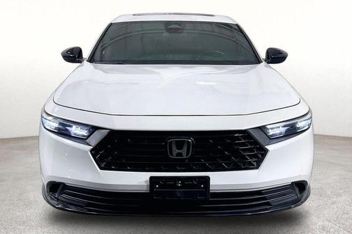 White 2023 Honda Accord Hybrid Sport-L