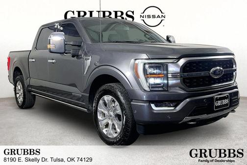 Gray Metallic 2022 Ford F-150 Platinum