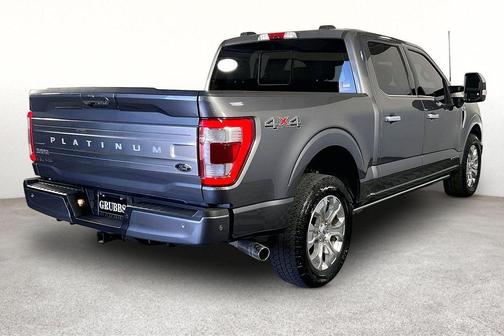 Gray Metallic 2022 Ford F-150 Platinum