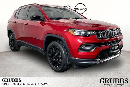 Red 2025 Jeep Compass Latitude