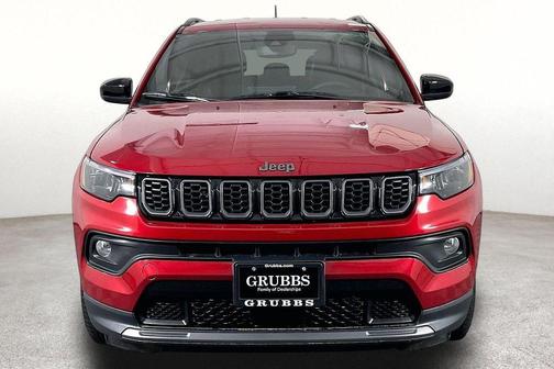 Red 2025 Jeep Compass Latitude