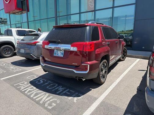 Crimson Red 2017 GMC Terrain SLT