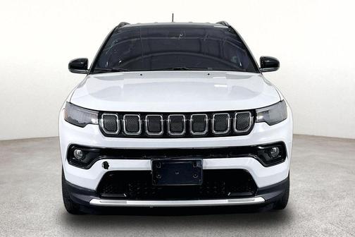 Bright White Clearcoat 2022 Jeep Compass Limited