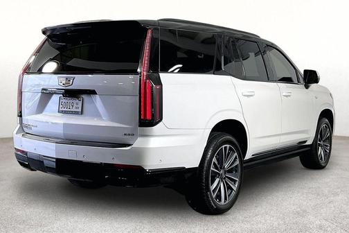 Crystal White Tri-Coat 2025 Cadillac Escalade Sport