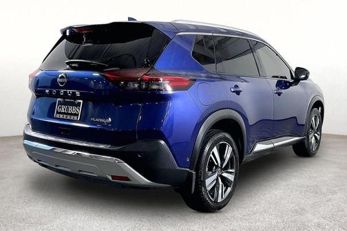 Caspian Blue 2022 Nissan Rogue Platinum