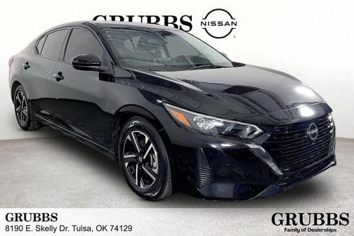 Black 2024 Nissan Sentra SV