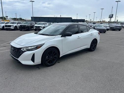 White 2025 Nissan Sentra SR