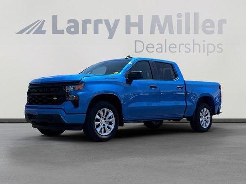 Rip Tide Blue 2026 Chevrolet Silverado 1500 Custom