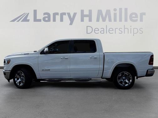 Bright White Clearcoat 2021 RAM 1500 Laramie