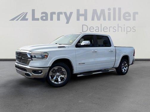 Bright White Clearcoat 2021 RAM 1500 Laramie
