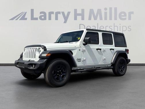 Bright White Clearcoat 2020 Jeep Wrangler Unlimited Sport