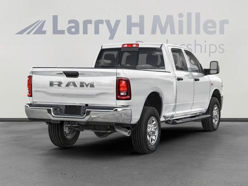 Bright White Clearcoat 2026 RAM 2500 Black Express
