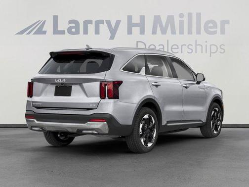 Silky Silver 2025 Kia Sorento Hybrid EX