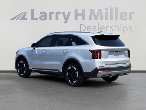 Silky Silver 2025 Kia Sorento Hybrid EX