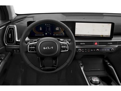 Silky Silver 2025 Kia Sorento Hybrid EX