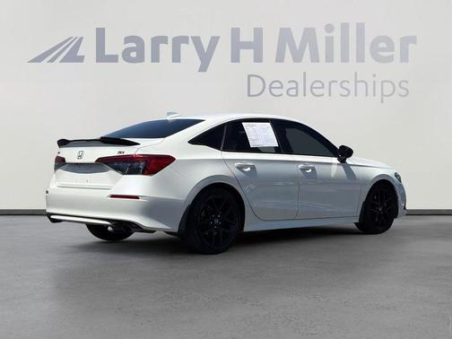 Platinum White 2024 Honda Civic Si Base