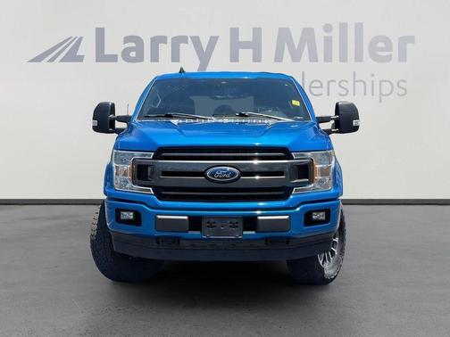Blue Metallic 2019 Ford F-150 XLT