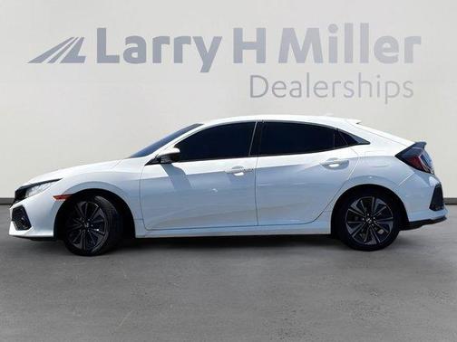 White Orchid 2017 Honda Civic EX-L w/Navi