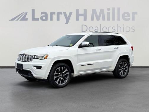 Bright White Clearcoat 2018 Jeep Grand Cherokee Overland