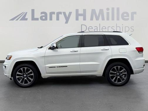 Bright White Clearcoat 2018 Jeep Grand Cherokee Overland