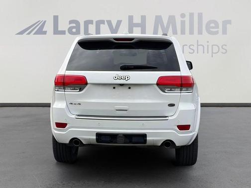 Bright White Clearcoat 2018 Jeep Grand Cherokee Overland