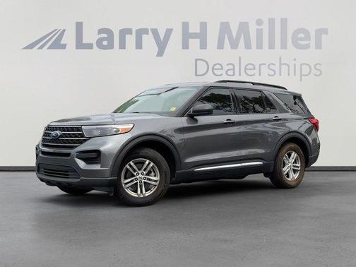 Gray Metallic 2023 Ford Explorer XLT