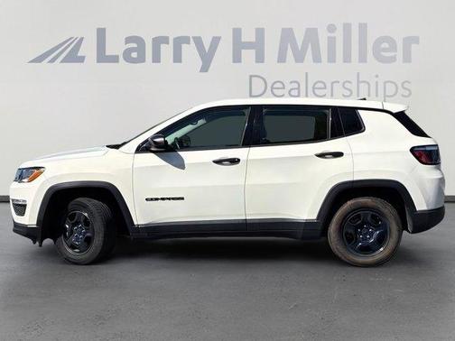 White Clearcoat 2021 Jeep Compass Sport