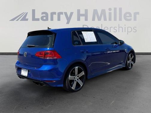 Blue Metallic 2016 Volkswagen Golf R 4-Door