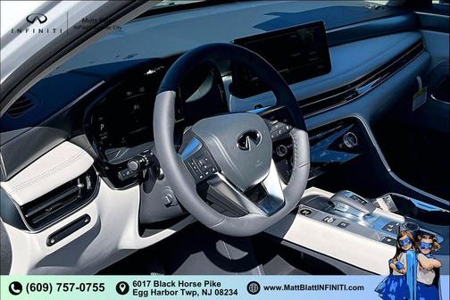 Radiant White 2027 INFINITI QX60 LUXE AWD