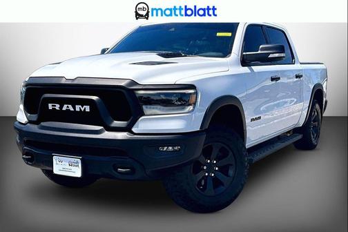 Bright White Clearcoat 2021 RAM 1500 Rebel