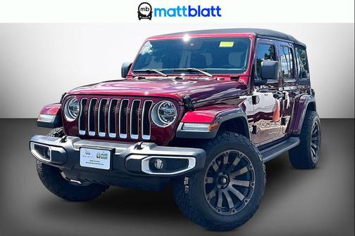 Snazzberry Pearl 2021 Jeep Wrangler Unlimited Sahara