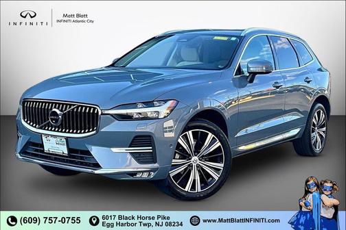 Thunder Grey Metallic 2022 Volvo XC60 B5 Inscription
