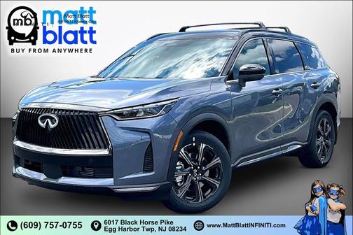 Moonbow Blue/Black Obsidian 2027 INFINITI QX60 AUTOGRAPH