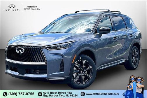 Moonbow Blue/Black Obsidian 2027 INFINITI QX60 AUTOGRAPH