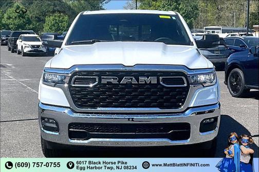 Bright White Clearcoat 2025 RAM 1500 Big Horn/Lone Star