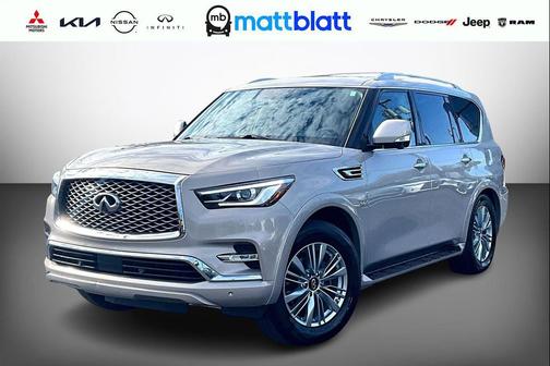 Champagne Quartz 2019 INFINITI QX80 Luxe