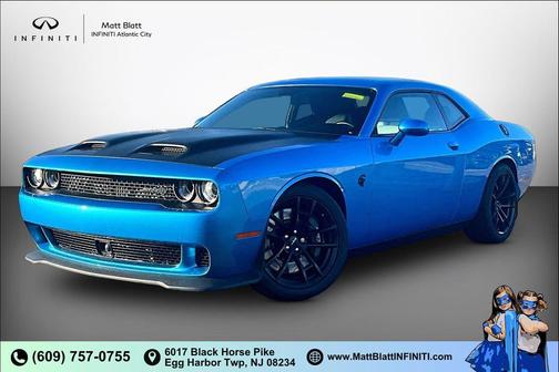 B5 Blue Pearlcoat 2023 Dodge Challenger SRT Hellcat
