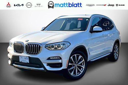Mineral White Metallic 2019 BMW X3 xDrive30i