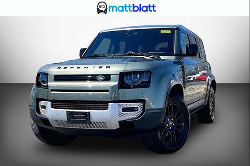 Pangea Green Metallic 2025 Land Rover Defender 110 P300