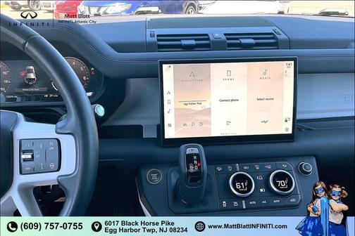 Pangea Green Metallic 2025 Land Rover Defender 110 P300