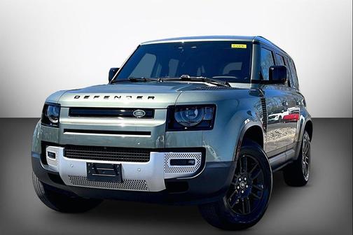 Pangea Green Metallic 2025 Land Rover Defender 110 P300