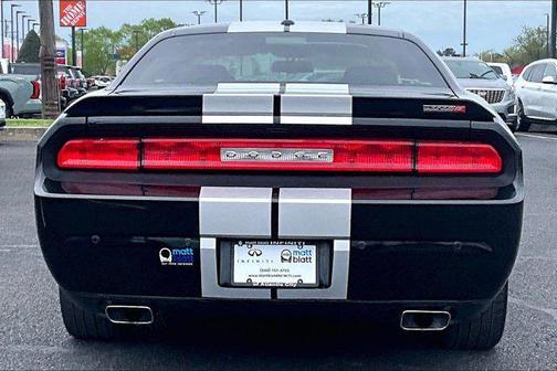 Black Clearcoat 2013 Dodge Challenger SRT8